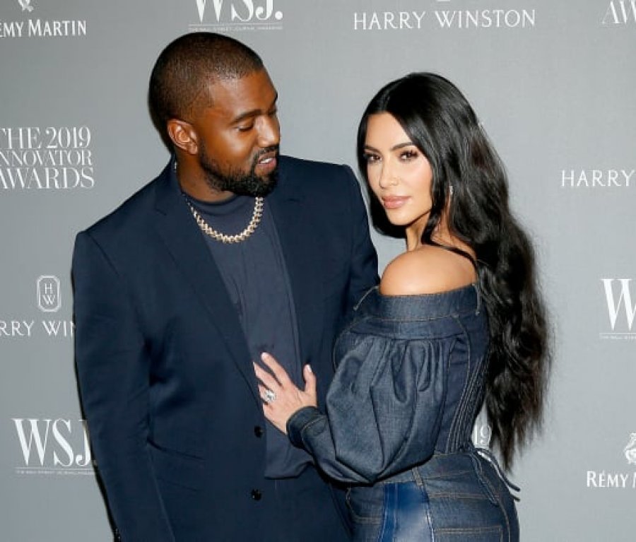 Kanye West është në gjendje të keqe për shkak të divorcit nga Kim Kardashian