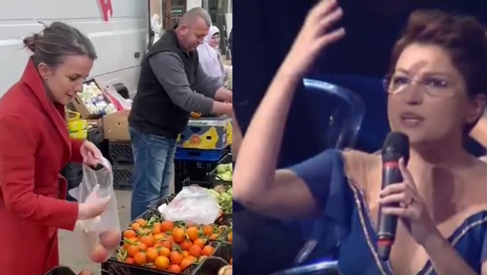Rudina Hajdari disa minuta si shitëse në treg, Fiori Dardha shpërthen ndaj saj