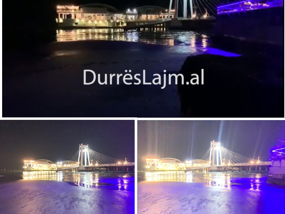 Fenomeni natyror shkakton habi në shëtitoren “Taulantia” (FOTO & VIDEO)