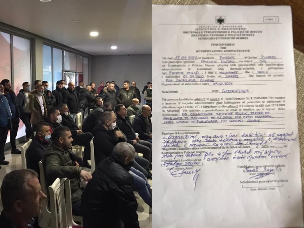 Gjobat ndaj biznesmenëve dhe funksionarëve të PD Durrës, reagon Paloka: Janë vënë për aktivitete imagjinare