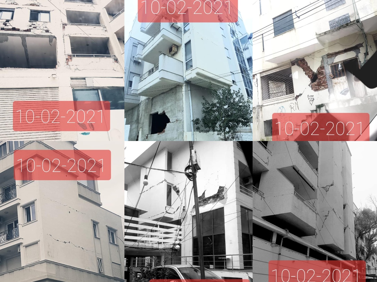 Videos 3D të transformimit të Durrësit, Paloka i përgjigjet me fotot e pallateve të dëmtuara nga tërmeti