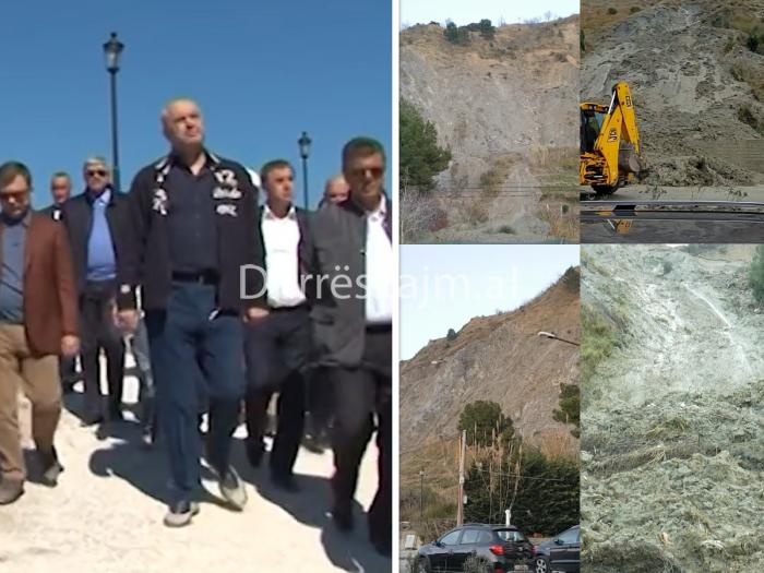 Premtimi i Ramës dhe Kokës 6 vite më parë në Durrës dhe një kodër që shkërmoqet çdo ditë (VIDEO)