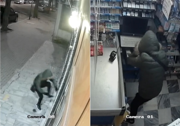 Si u grabit brenda 18 sekondash supermarketi mesnatën e së shtunës