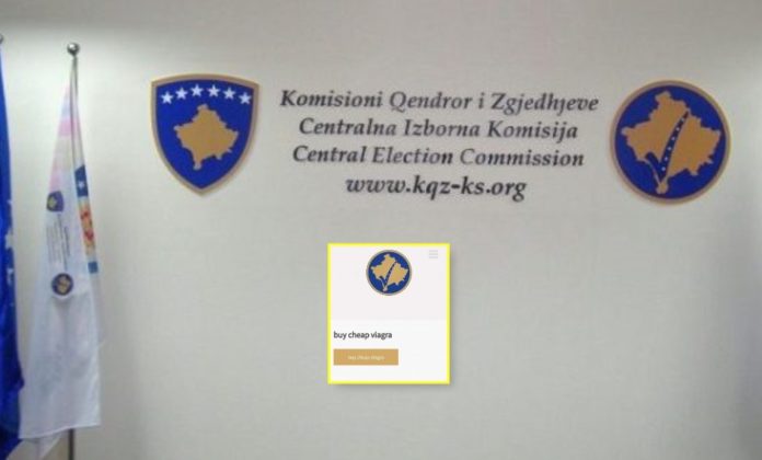 Hakohet faqja e KQZ-së në Kosovë, në vend të rezultateve dalin…