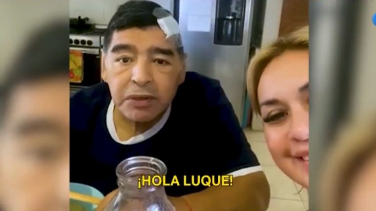 Publikohet video e fundit e Maradonës, para se të ndërronte jetë (VIDEO)