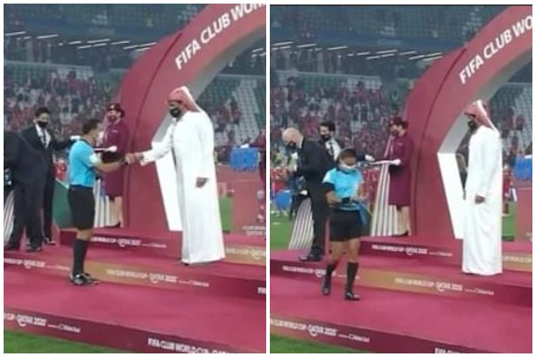 Sheiku vepron ndryshe me gjyqtaret femra (VIDEO)