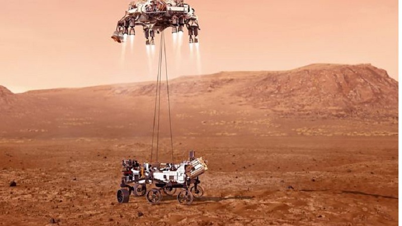 Misioni u krye me sukses, Roveri ulet në planetin Mars