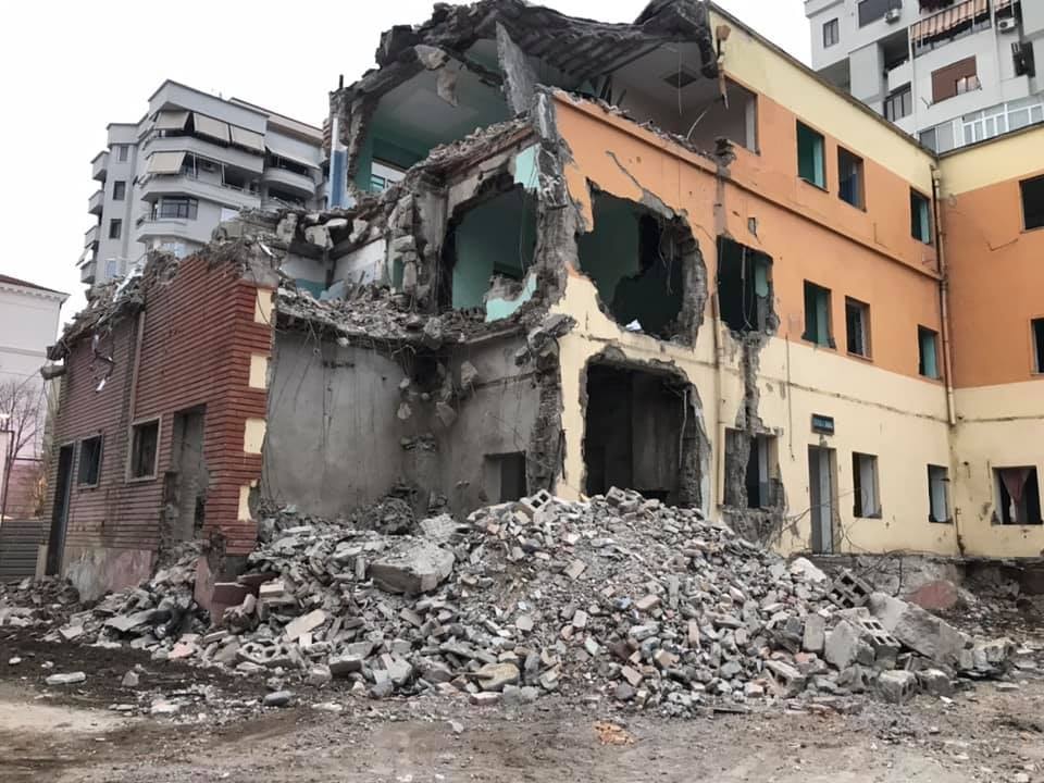 Shembja e maternitetit “Mbretëresha Geraldinë”, Meta: Tjetër atentat ndaj historisë dhe trashëgimisë kulturore