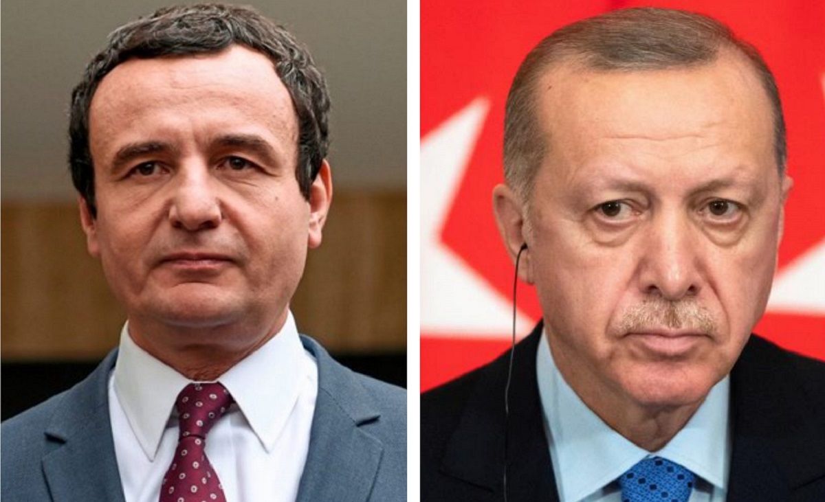 Erdogan letër urimi Albin Kurtit: I dobishmëm rishikimi i çështjes së ambasadës në Jerusalem