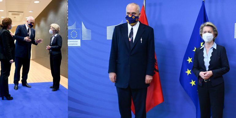 Ursula Von Der Leyen: E ardhmja e Shqipërisë është Europa! Duhet të fillojnë negociatat