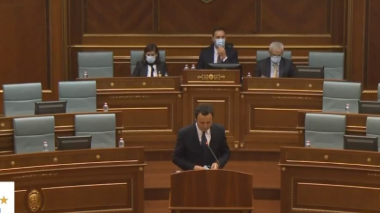 Albin Kurti: Brenda vitit synojmë vaksina për 60% të popullsisë së Kosovës