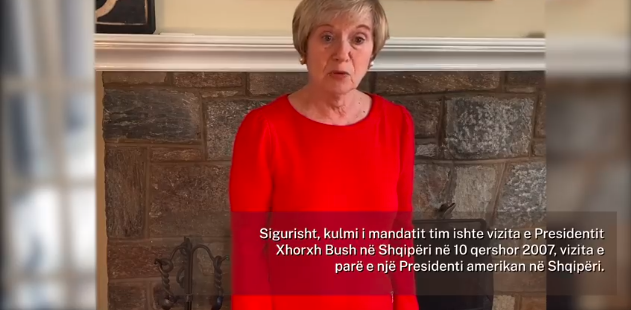 Shqipëri-SHBA 30 vjet marrëdhënie/ Ish-ambasadorja amerikane: Kulmi i mandatit tim, vizita e Bush