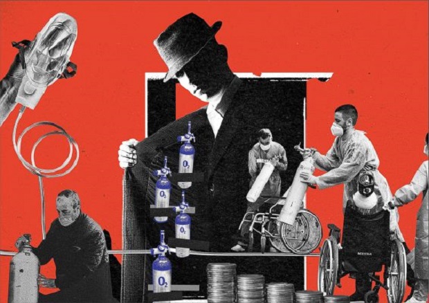 Tregu i zi i shitjes së oksigjenit lulëzon mes pandemisë së COVID-19