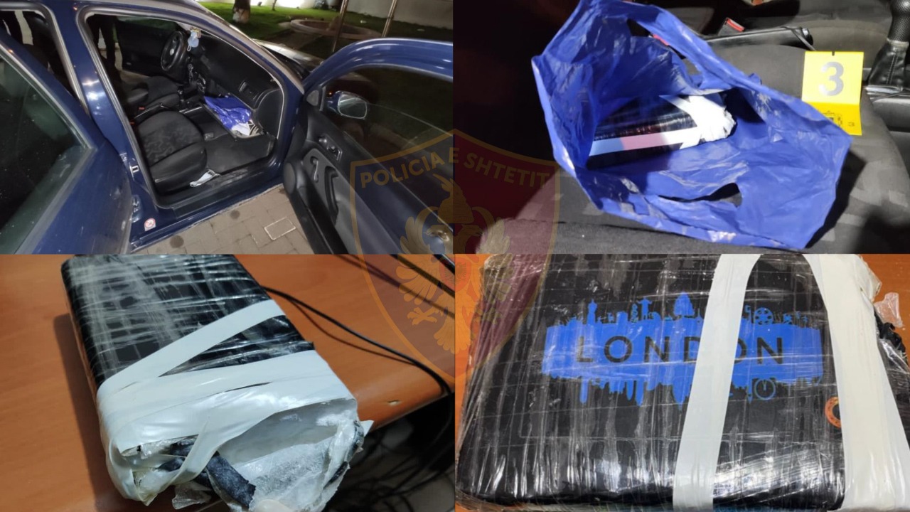 Durrës, arrestohen në flagrancë babë e bir dhe një 27-vjeçar, çfarë u gjet në kroskotin e makinës