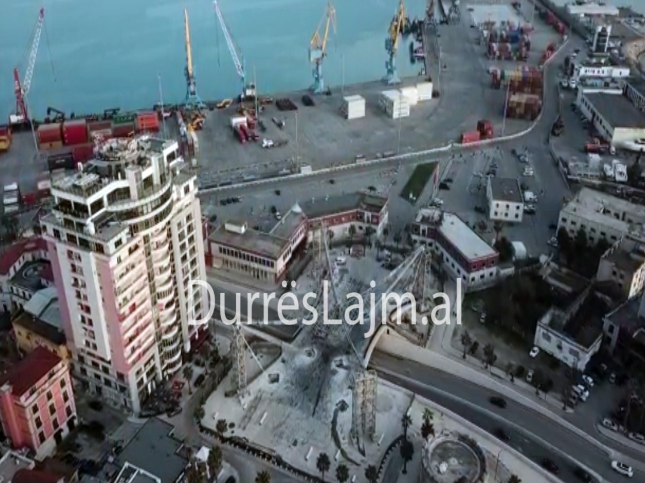 Si duket Veliera e Durrësit e parë nga lart, pas 4 vitesh vazhdojnë ende punimet (FOTO & VIDEO)