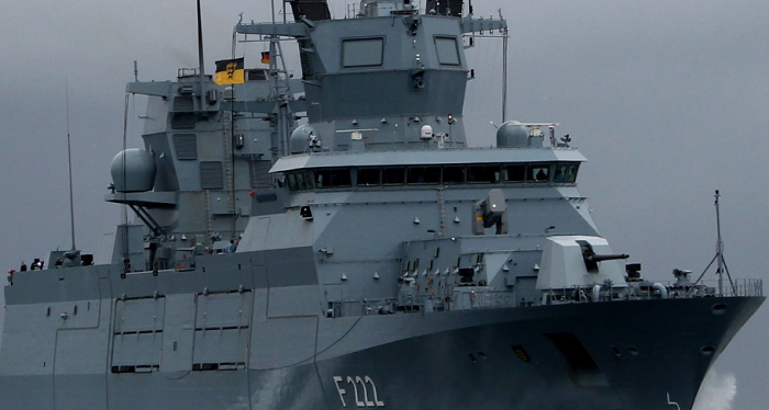 Gjermania dërgon anijen ushtarake në Mesdhe