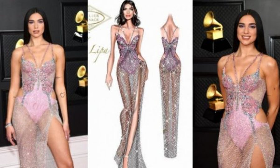 1500 orë për fustanin e Dua Lipës, Donatella Versace tregon sa mijëra kristale i ka vendosur