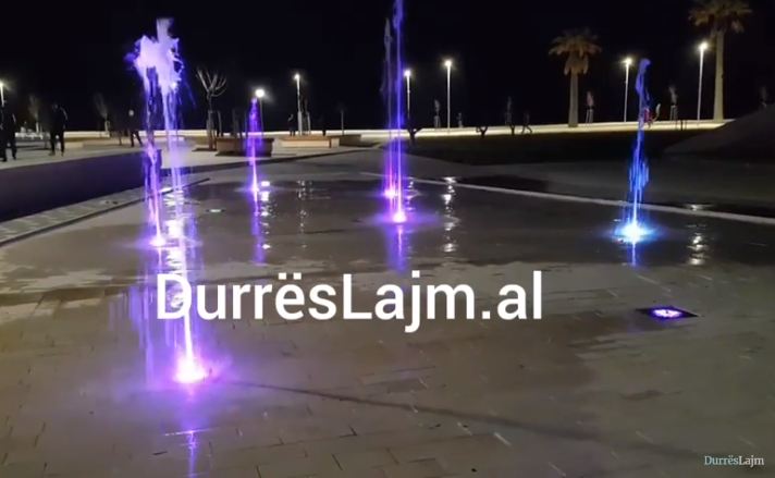 VIDEOLAJM/ Vihet në punë shatërvani te shëtitorja “Taulantia”