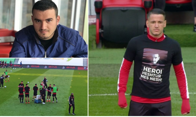 “Heroi i heshtur mes nesh”, djemtë e Kombëtares nderojnë Arjan Salën