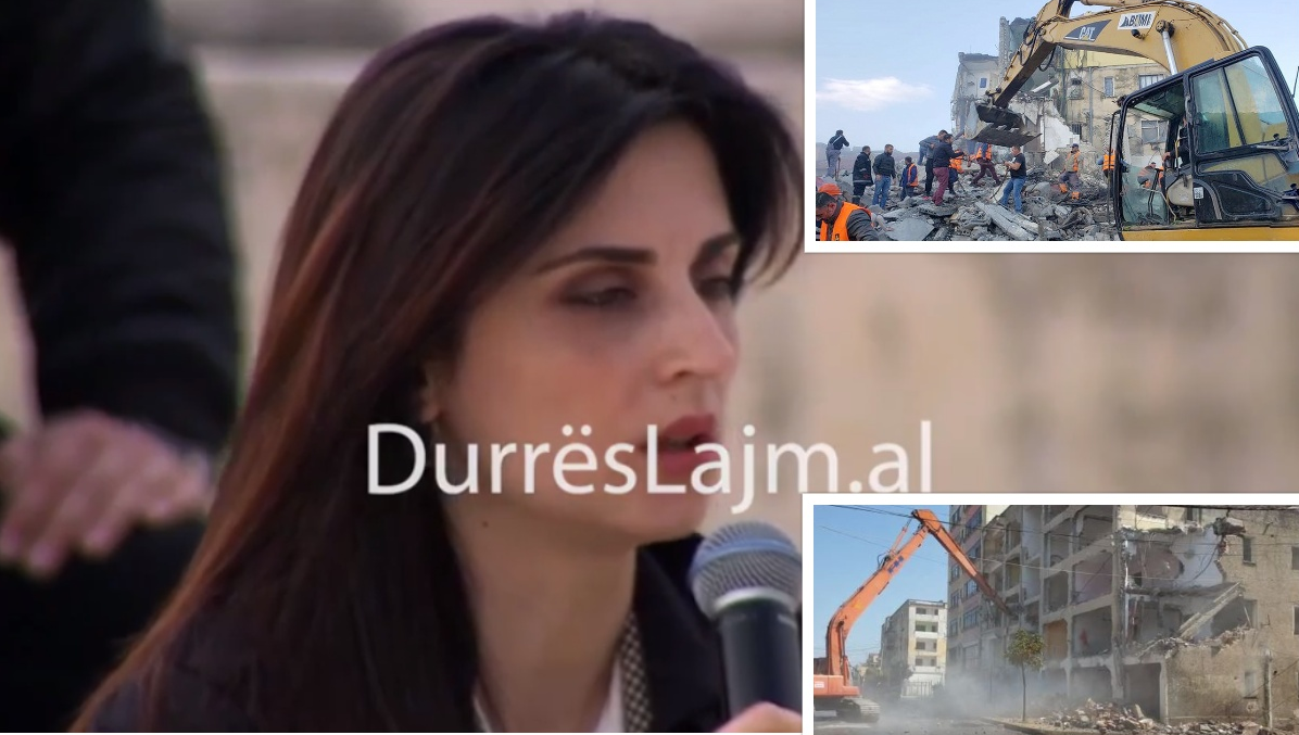 Pallatet e shembura në Durrës, ja çfarë thotë kryebashkiakja Sako për rindërtimin e tyre (VIDEO)