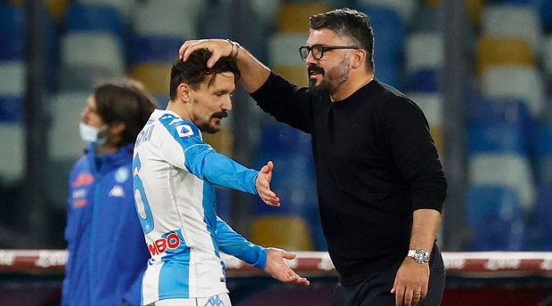 Tension i lartë te Napoli, Gattuso përjashton mbrojtësin nga stërvitja