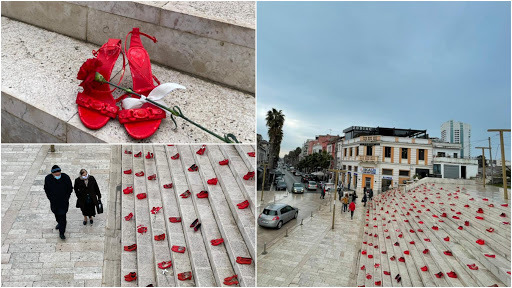 Këpucët e kuqe të Durrësit, “Foto Dite” në mediat botërore