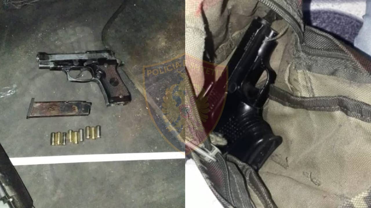 Armë e municione, pranga 26-vjeçarit në Tiranë