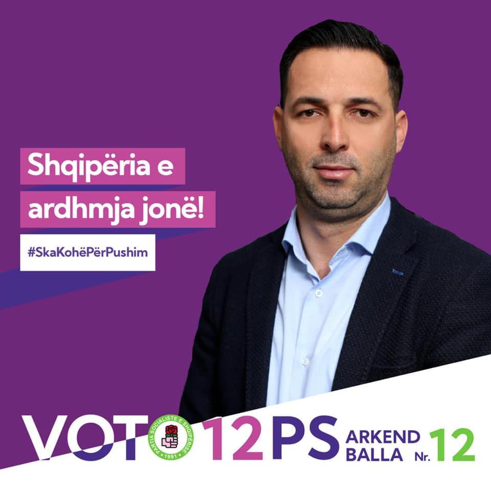 Arkend Balla falenderon mbështetësit: Durrësi dhe Shqipëria duan zhvillim, e ardhmja do jetë më e ndritur në 4 vitet që do vijnë