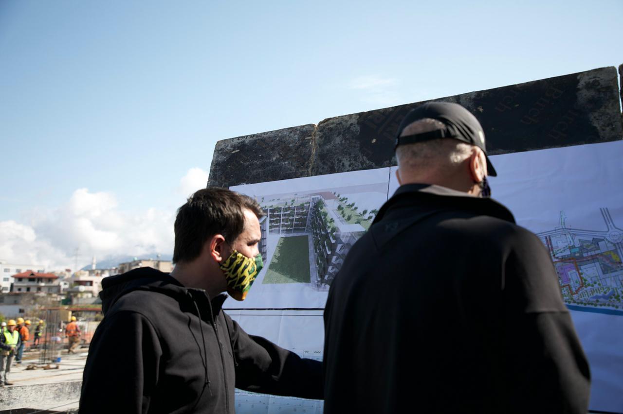 Rama në kantierin e lagjes “5 Maji”: Deri në pranverën e 2022 do jetë gati