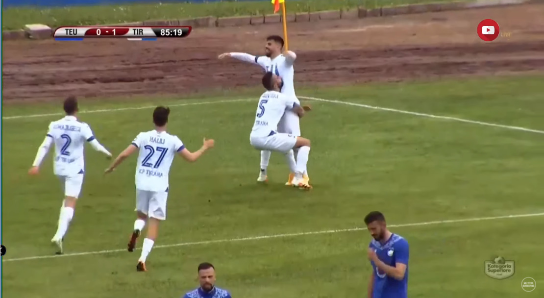 Teuta humb ndaj Tiranës dhe zbret e treta