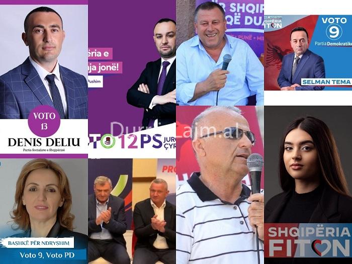 Nga Çyrbja e Rraja, tek Ulliri e Tusha, kandidatët e PS dhe PD që morën më shumë vota në Shijak e Krujë