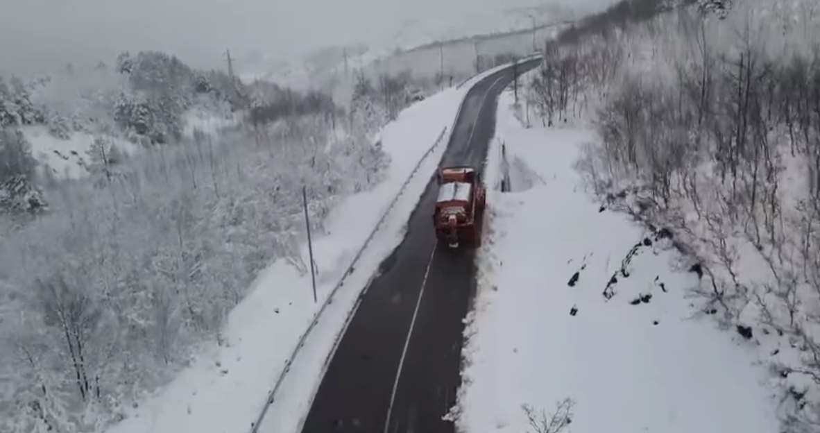 Moti i keq me borë dhe shi, ARRSH: Akset rrugore janë të kalueshme