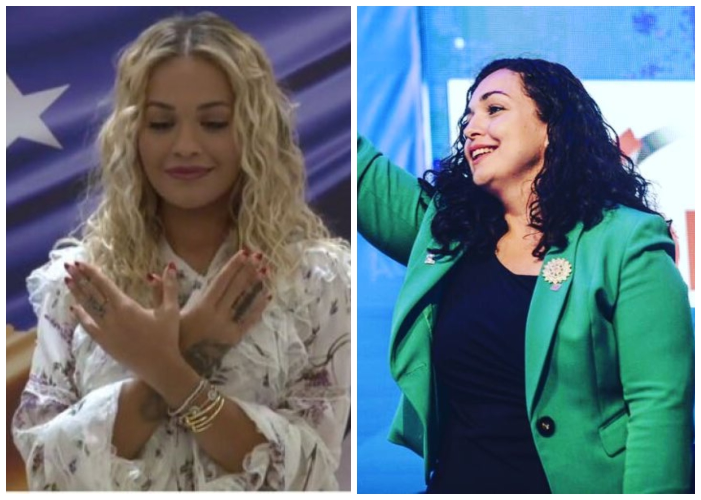 U shpall Presidente e Kosovës, Rita Ora uron Vjosa Osmanin