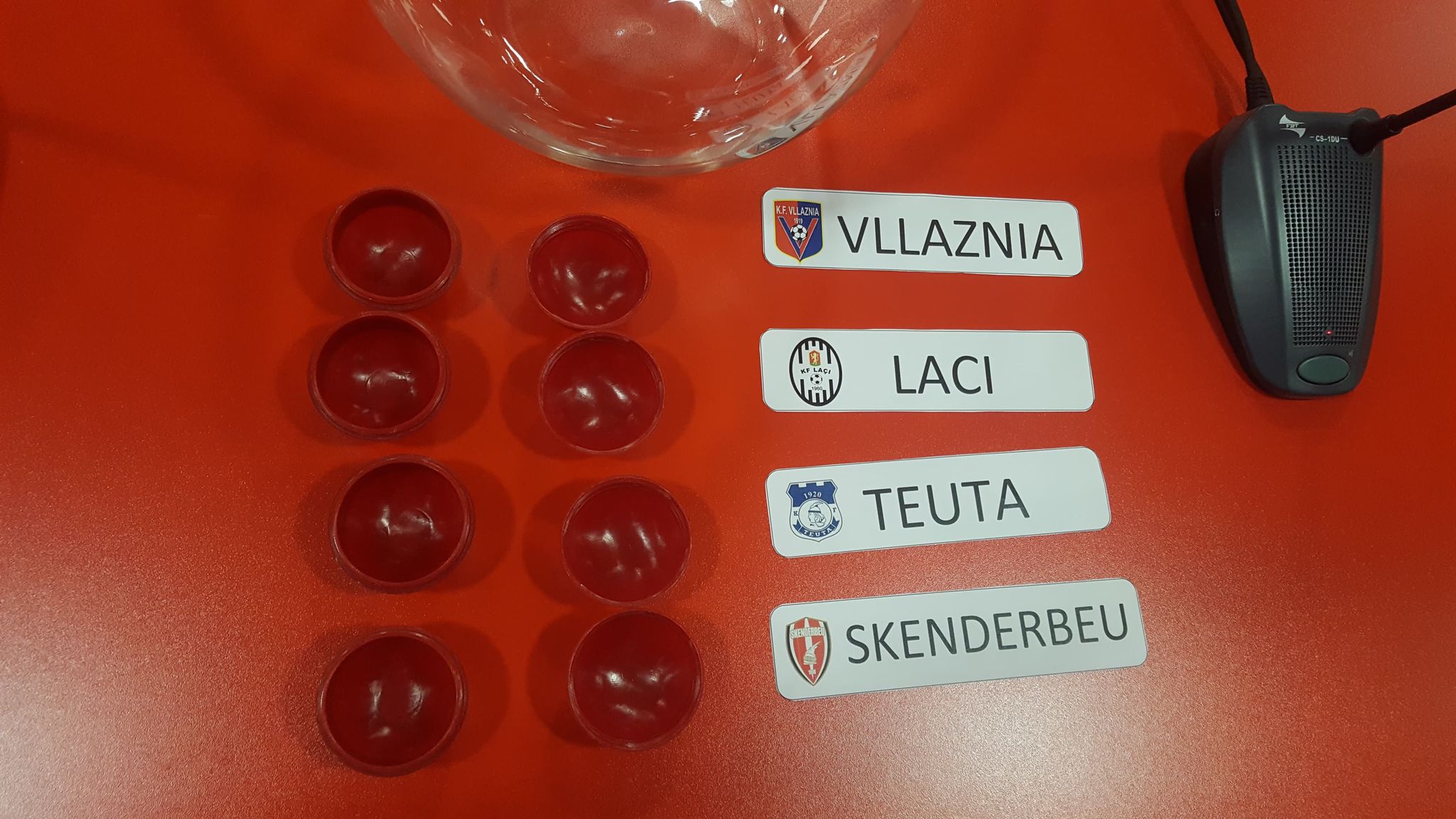 Shorti i Kupës, Vllaznia sfidon Laçin, Teuta pret Skënderbeun