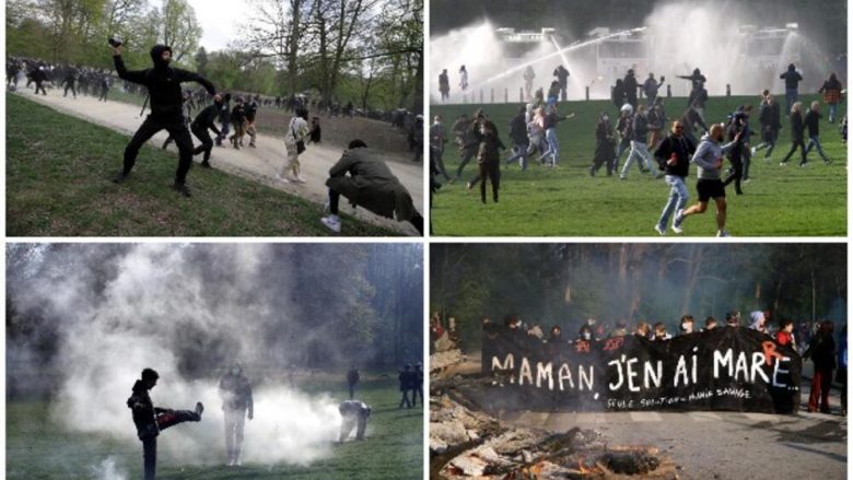 Rrëmujë dhe gaz lotsjellës në Bruksel, policia shpërndan me forcë protestuesit kundër izolimit