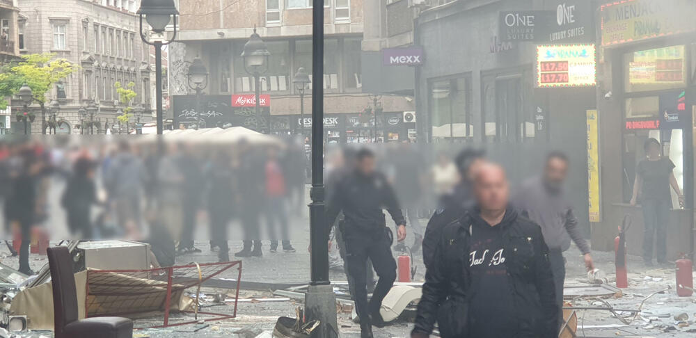 Shpërthim në qendër të Beogradit, disa persona të plagosur
