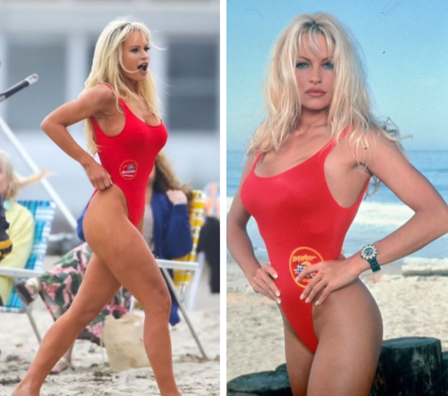 “Pamela Anderson e re”, të gjithë mbeten pa fjalë nga ngjashmëria mes aktoreve (FOTO)