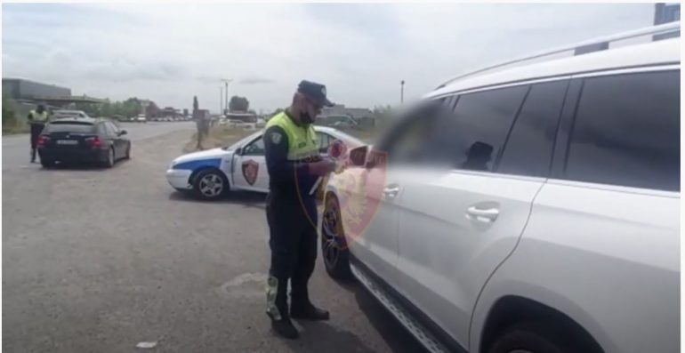 Kontrolle me dronë e radarë, 7 shoferë në pranga e 781 gjoba në një javë