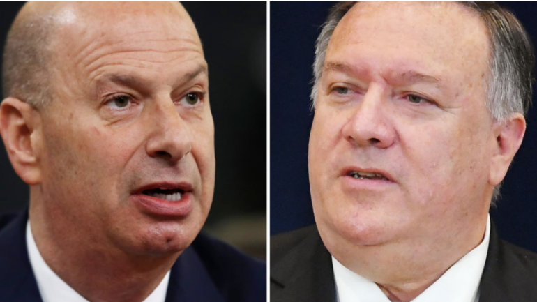 Ish-ambasadori amerikan në BE padit ish-sekretarin Pompeo