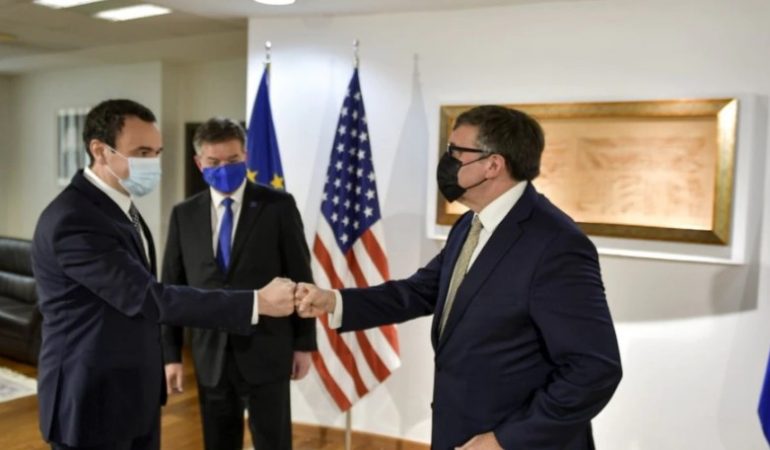 Pas takimit me Lajçak e Palmer, Kurti: Bashkëpunimi i BE-së dhe SHBA-së në dialog, i domosdoshëm