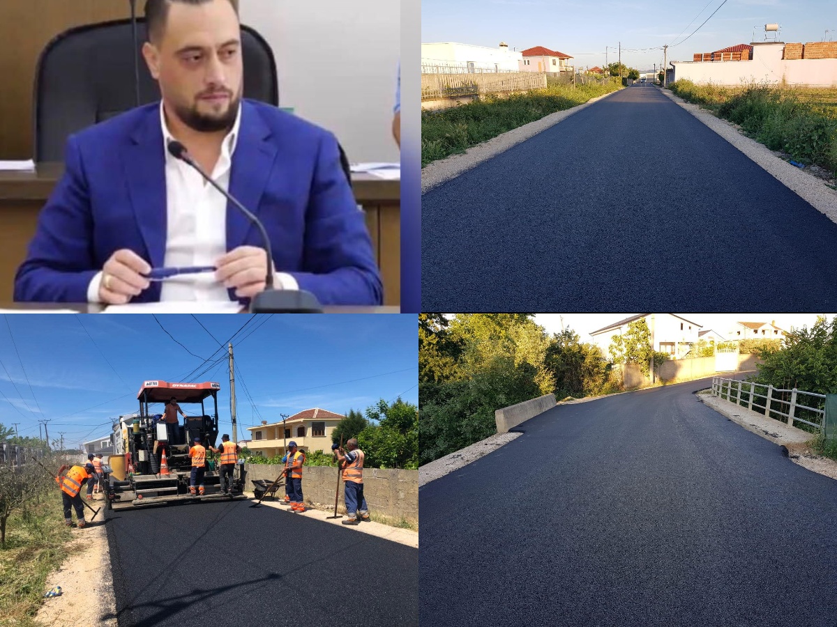Kryebashkiaku Arbana: Investimi në infrastrukturën rrugore në Shijak, premtim i mbajtur! (FOTO)