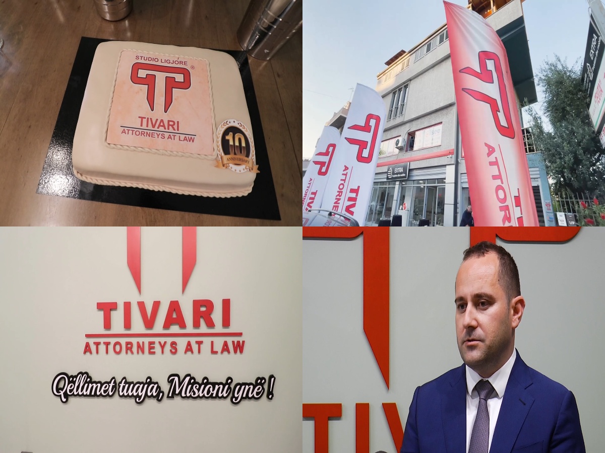 Studio ligjore “Tivari” feston 10-vjetorin e krijimit: Qëllimi ynë, një shërbim sa më korrekt me klientët (VIDEO)