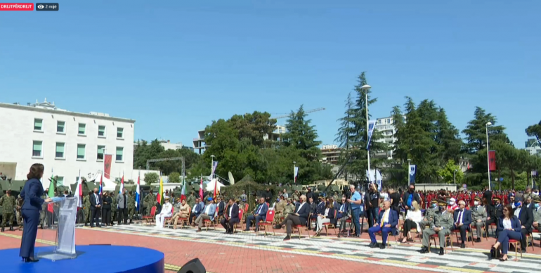 Ceremonia “Defender Europe 2021”  bën bashkë Metën, Ramën dhe ambasadoren Kim