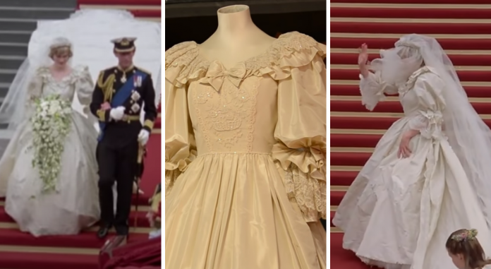 Fustani i nusërisë i princeshës Diana në ekspozitë pas 25 vitesh