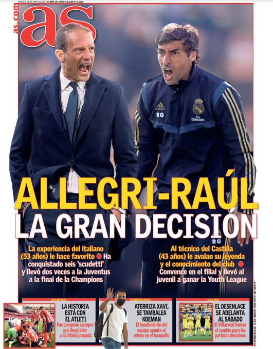 Garë 2-she për stolin e Realit të Madridit, Allegri favoriti kryesor!