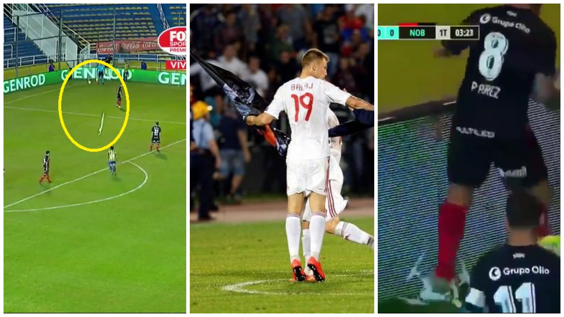 Në Argjentinë “kopjojnë” Ballist Morinën, dron me flamur në derbin e Rosarios