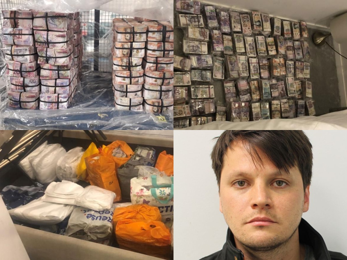 I mbushi çantat me para sa nuk i ngrinte dot, policia e arreston (FOTO)