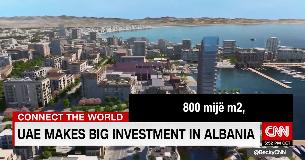 Porti turistik i Durrësit jehonë në CNN, Alabbar: Do të krijojmë portin më të madh në detin Adriatik (VIDEO)