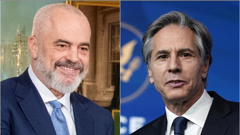 Kryeministri Rama takohet me Sekretarin amerikan të Shtetit sot në Bruksel