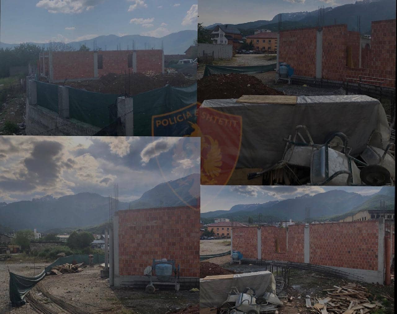 Po ndërtonte brenda vijës së verdhë, arrestohet sipërmarrësi, në kërkim pronari i truallit